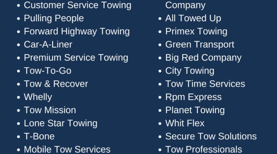 Somerville’s 10 Reliable Tow Trucks That Locals Rely On Most